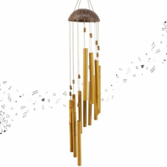 Eirini Spiral Bamboo Wind Chime