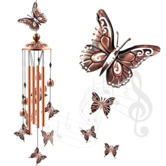 Ukulork Butterfly Wind Chimes