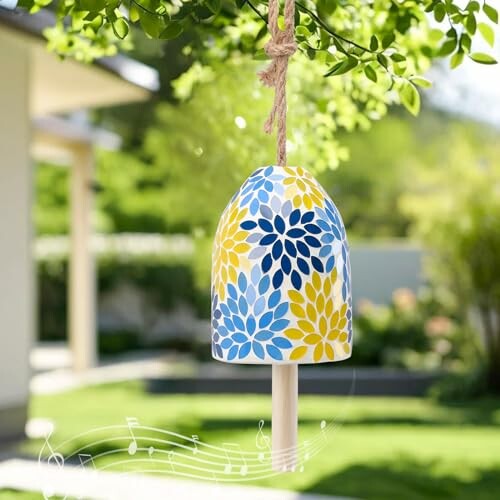 DREAM GARDEN Glass Wind Chimes