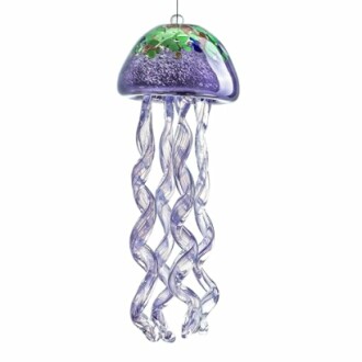 H&D Purple Jellyfish Wind Chime